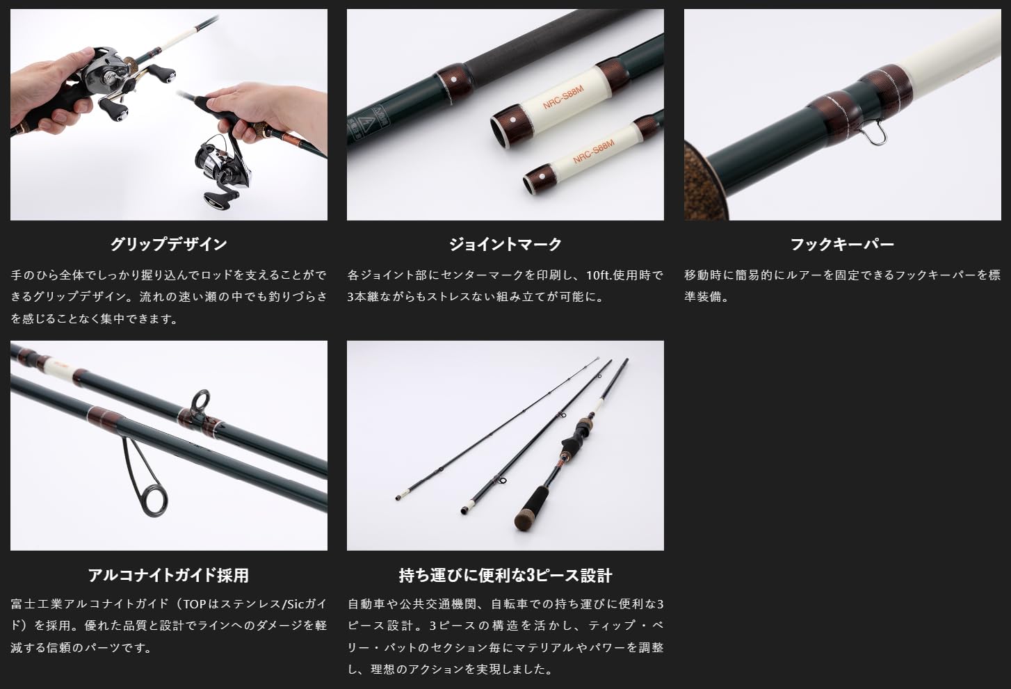 Amazon | ジャッカル(JACKALL) ナワバリ レンジ コンフィー NRC-S88M