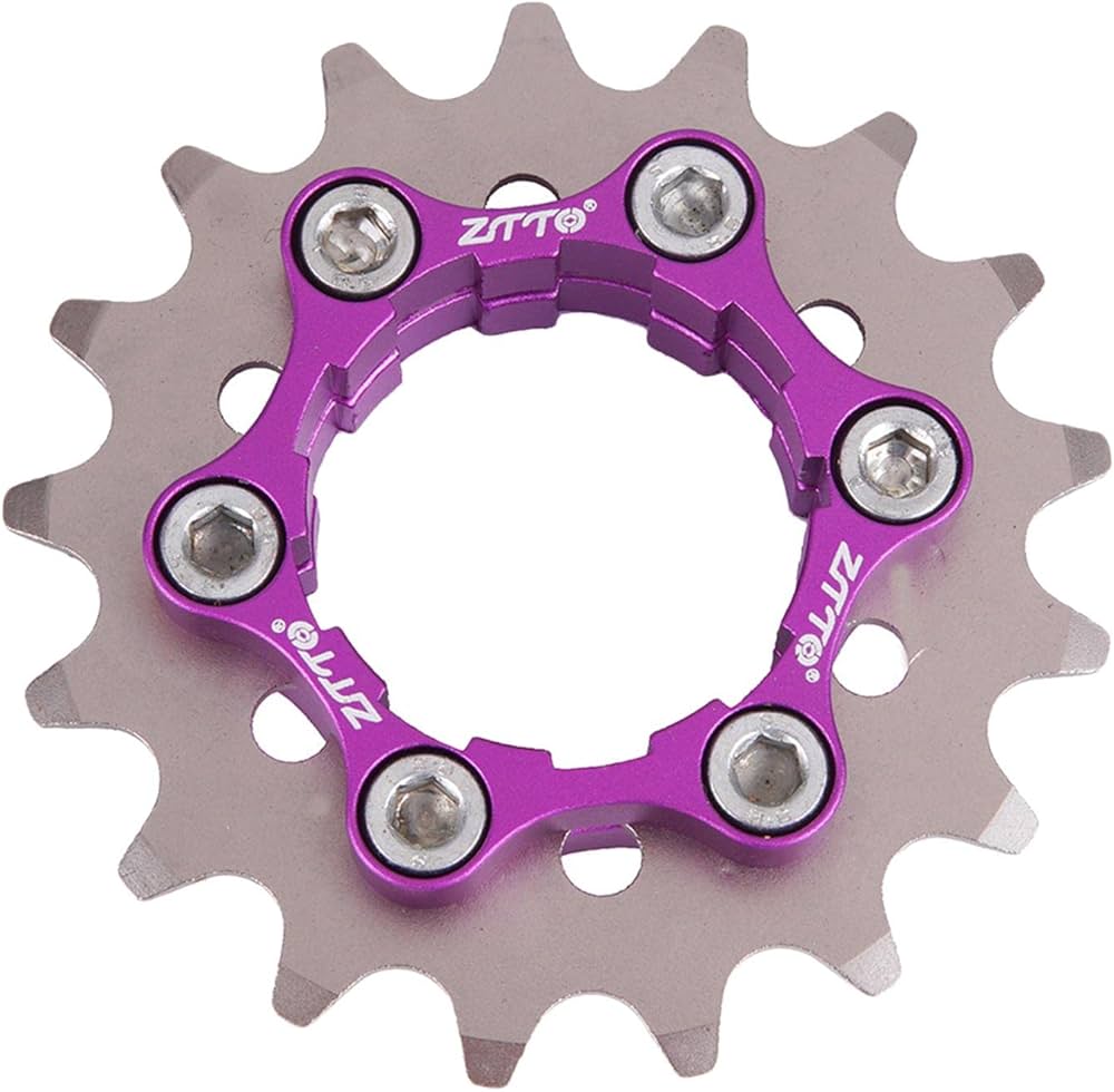 Amazon | SunniMix 自転車 シングル スピード カセット コグ ロック