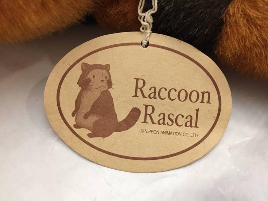 Amazon.co.jp: T070907世界名作劇場 あらいぐま ラスカル ぬいぐるみ L