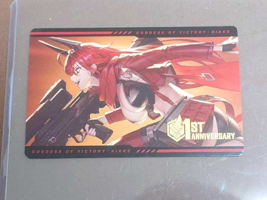 Amazon.co.jp: 勝利の女神 NIKKE 限定 プロモカード レッドフード H6Y2