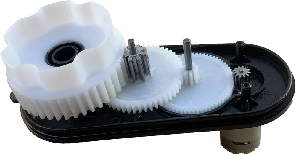 Amazon.com: 2Pcs 12 Volt RS390 16000RPM Gearbox with DC Motor for