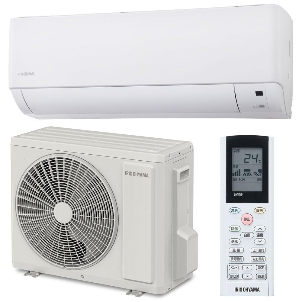 Amazon | アイリスオーヤマ エアコン 6畳 2.2kW IHF-2207W ホワイト