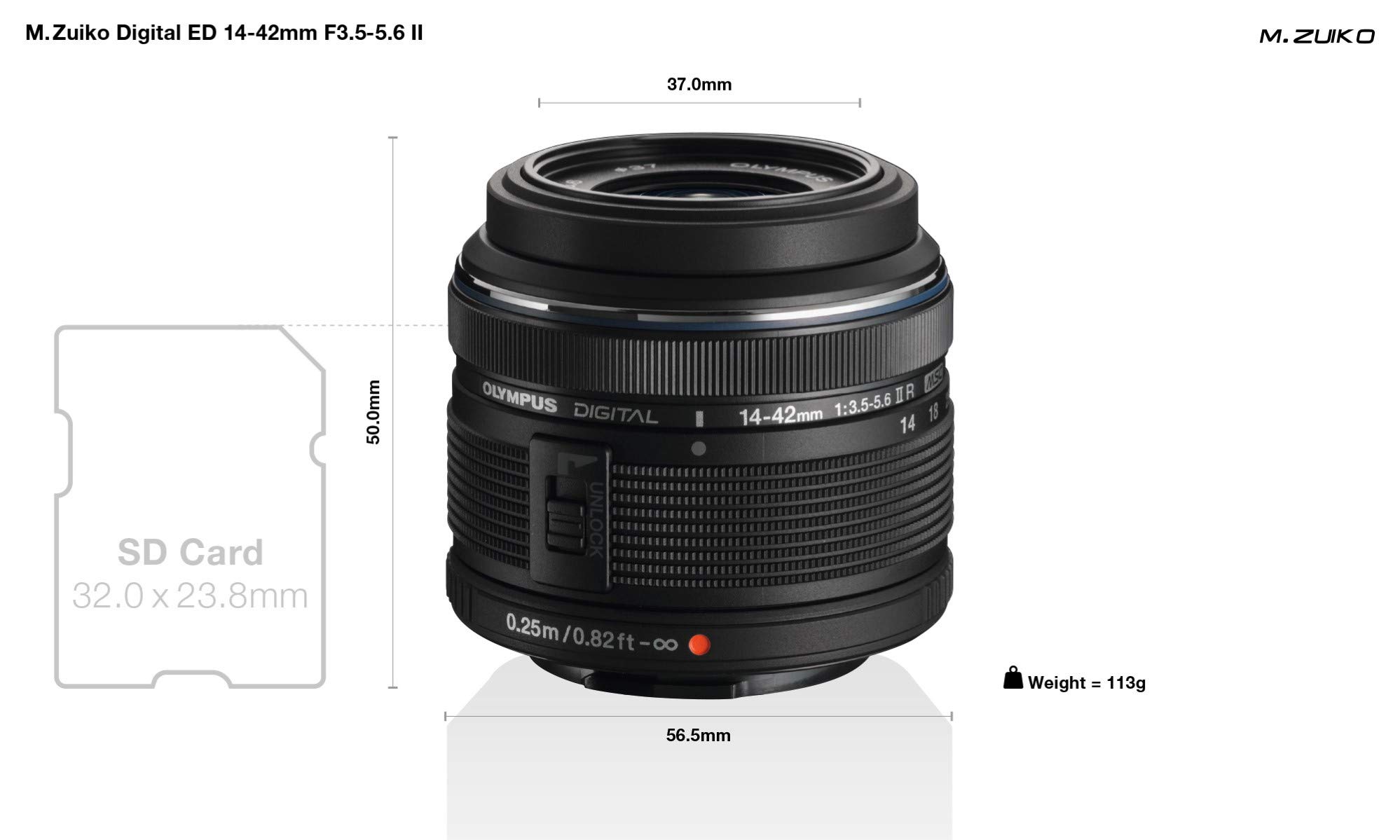 Amazon.co.jp: OLYMPUS 標準ズームレンズ M.ZUIKO DIGITAL 14-42mm F3