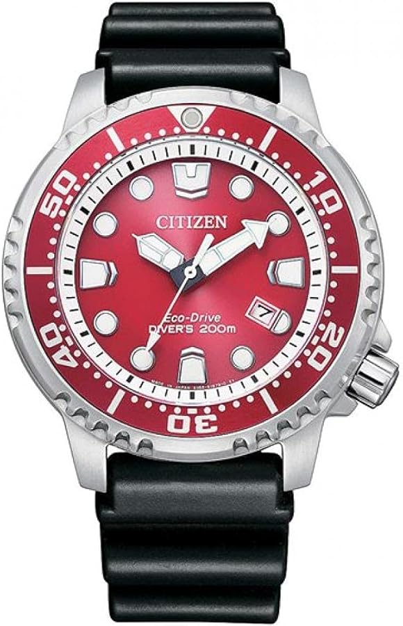 Amazon | 【限定モデル】【赤ベルト】 CITIZEN シチズン EcoDrive エコ