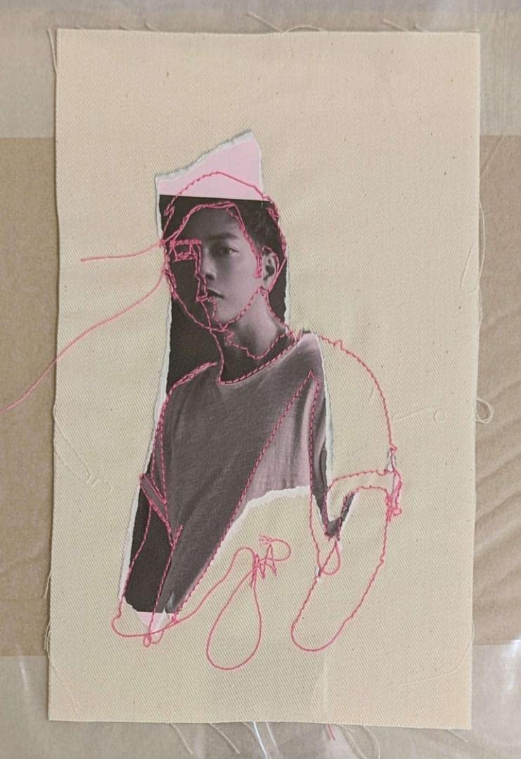 Amazon.co.jp: 佐藤健 刺繍コラージュアートC Megumu Yamamoto 伊勢丹