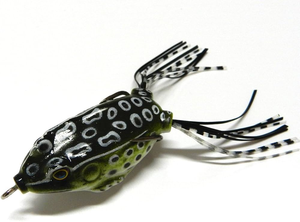 Amazon.co.jp: フロッグルアー 6個セット バス釣り ブラックバス 雷魚