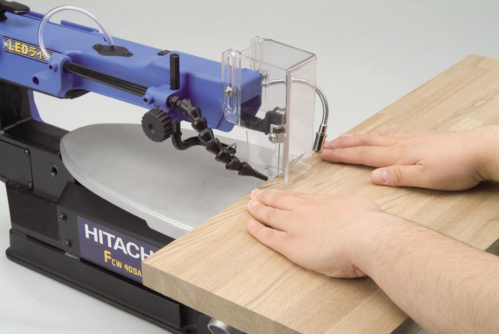 Amazon | HiKOKI(ハイコーキ) 卓上糸のこ盤 フトコロ寸法406mm LED作業