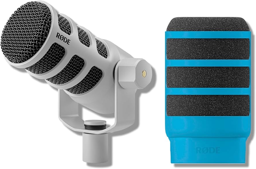 Amazon.com: Rode PodMic (White) Cardioid Dynamic Broadcast