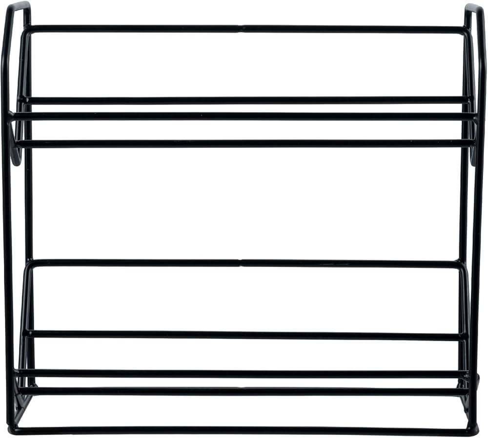 Amazon｜MyGift 2段カセットテープ収納ラック、クラシックな