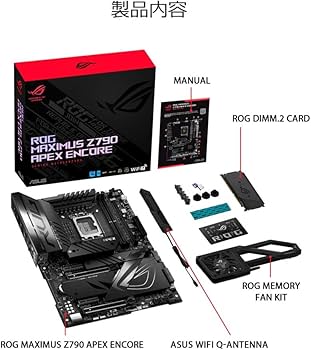 Amazon | ASUS ROG MAXIMUS Z790 APEX ENCORE intel 第14・13・12世代