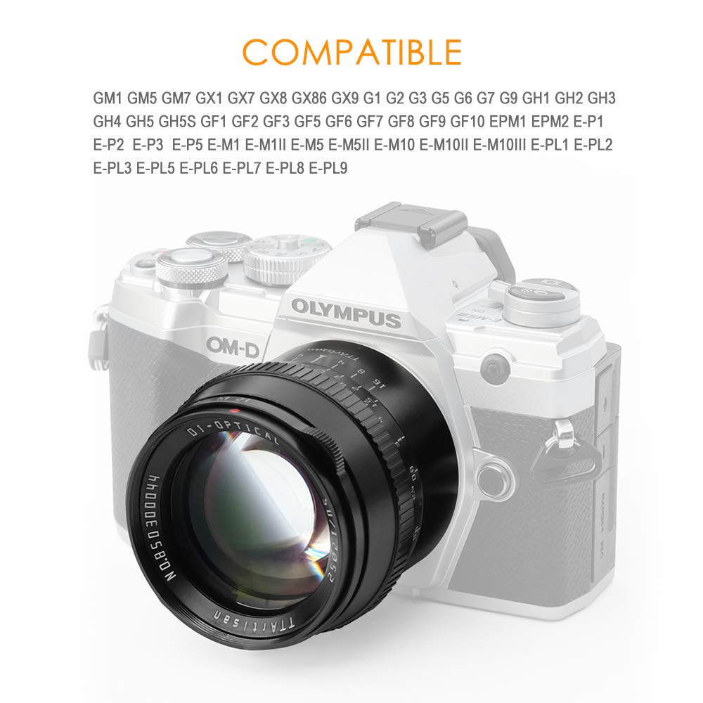 Amazon.co.jp: 銘匠光学 TTartisan 50mm F1.2 APS-C 大口径 マニュアル