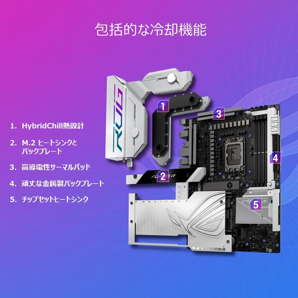 Amazon | ASUS ROG MAXIMUS Z790 FORMULA intel 第14・13・12世代 CPU