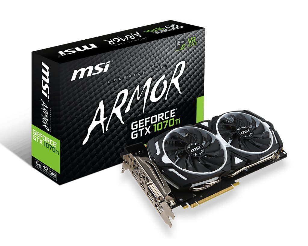 Amazon | GeForce GTX 1070 Ti ARMOR 8G Graphics Card | MSI