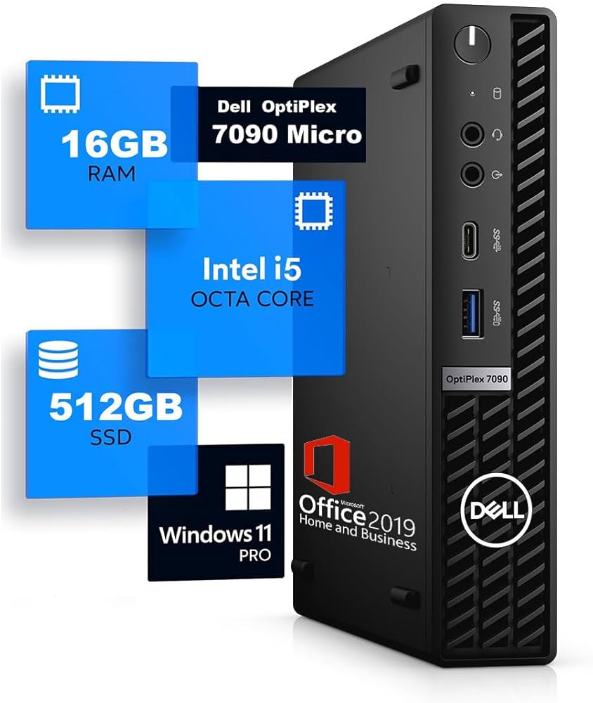 Amazon.co.jp: 【整備済み品】Dell 超ミニPC OptiPlex 5090/7090 Micro