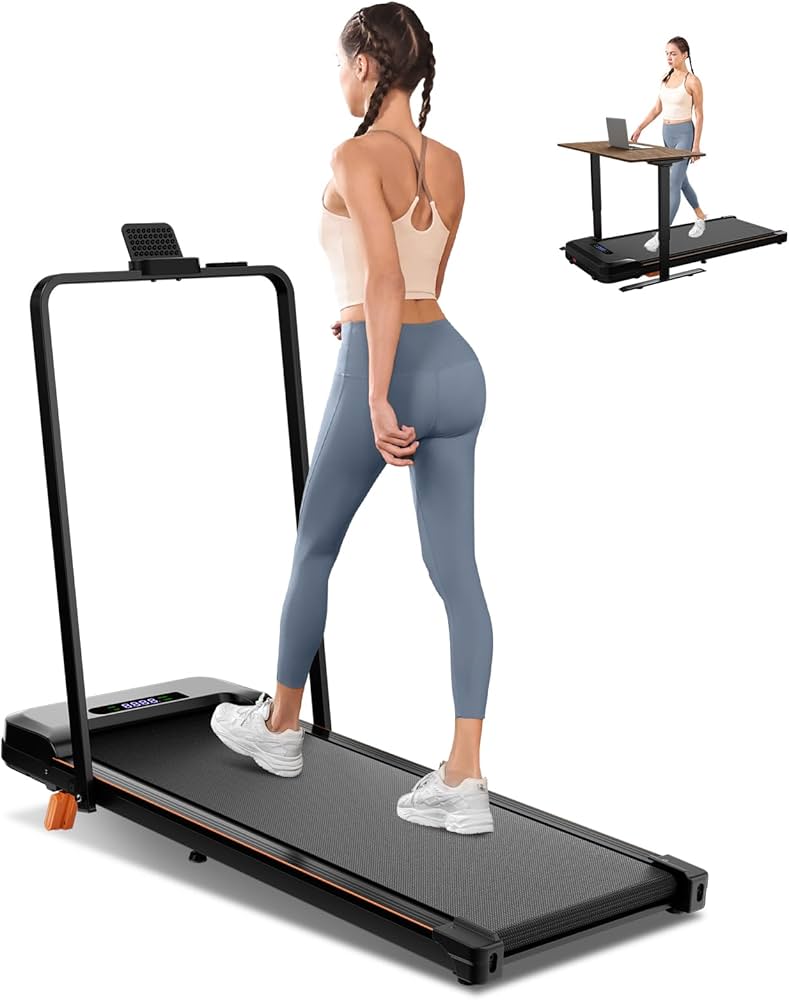Amazon | ウォーキングパッドトレッドミル 傾斜付き ポータブル