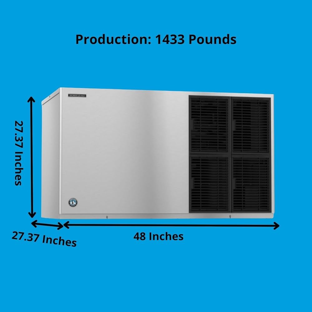 Amazon.com: Hoshizaki KM-1301SAJ, 1365 lbs ice/24Hr, Crescent Cube