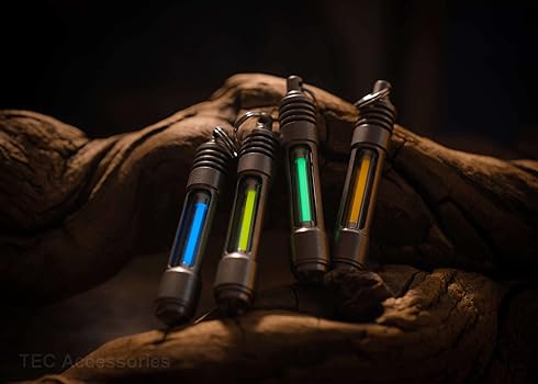 TEC Accessories Isotope Photon Fob - Titanium Lantern Design