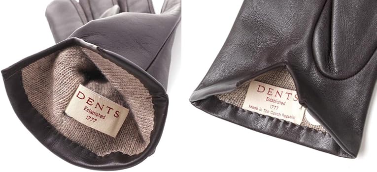 Amazon | [デンツ] 革手袋 Bath Cashmere Lined Leather Gloves 5-9001