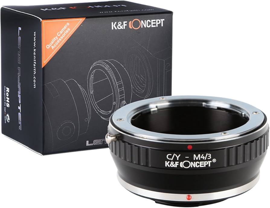 Amazon | K&F Concept レンズマウントアダプター KF-CYM43 (ヤシカ