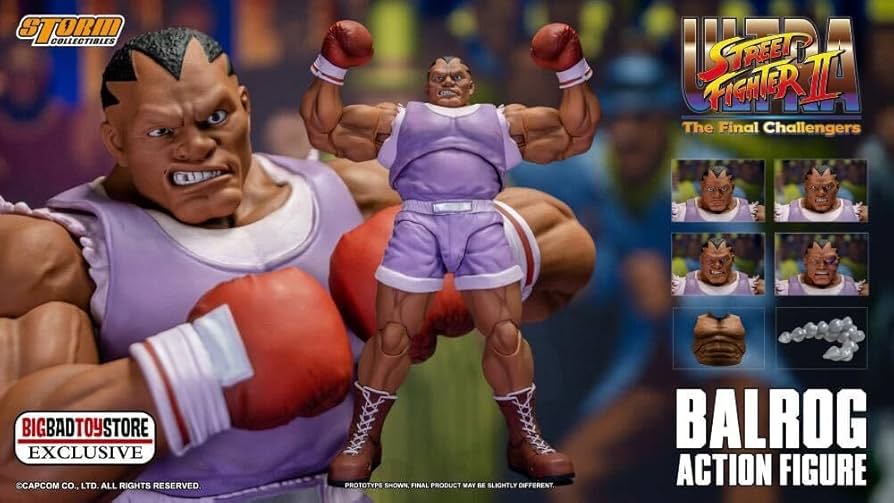 Amazon.co.jp: 未開封 Storm Collectibles Street Fighters BALROG M