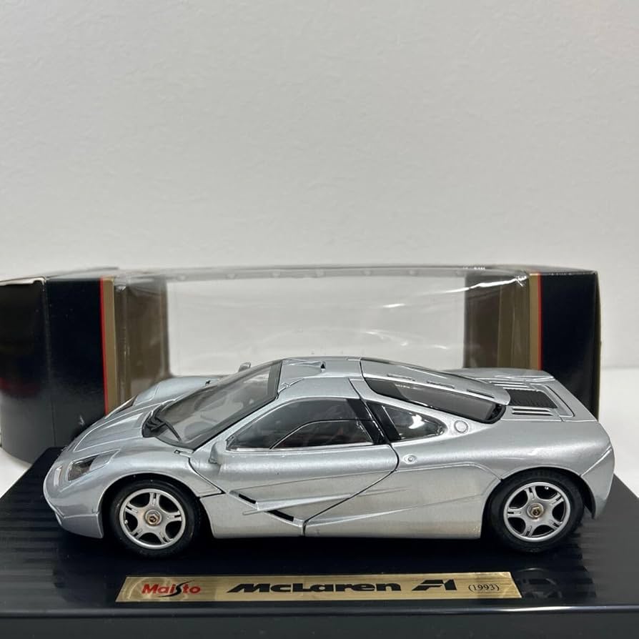 Amazon | Maisto Special Edition 1/18 McLaren F1 1993 Silver