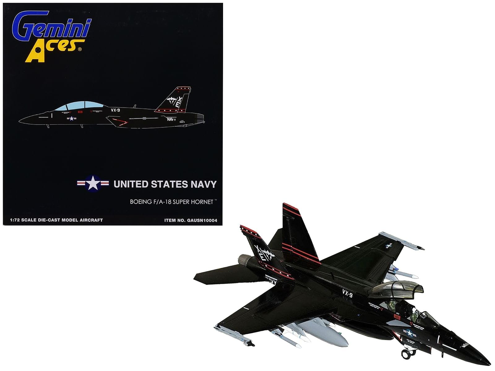 Amazon.com: GeminiJets GAUSN10004 U.S. Navy Boeing F/A-18F Super