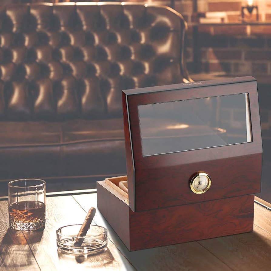 Amazon.co.jp: PIPITA グラストップシガーヒュミドール シガーホルダー