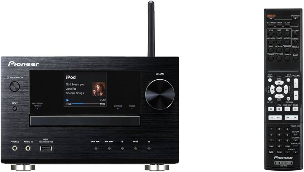 Pioneer XC-HM81-K Micro Hi-Fi System without Speaker (WiFi, Apple