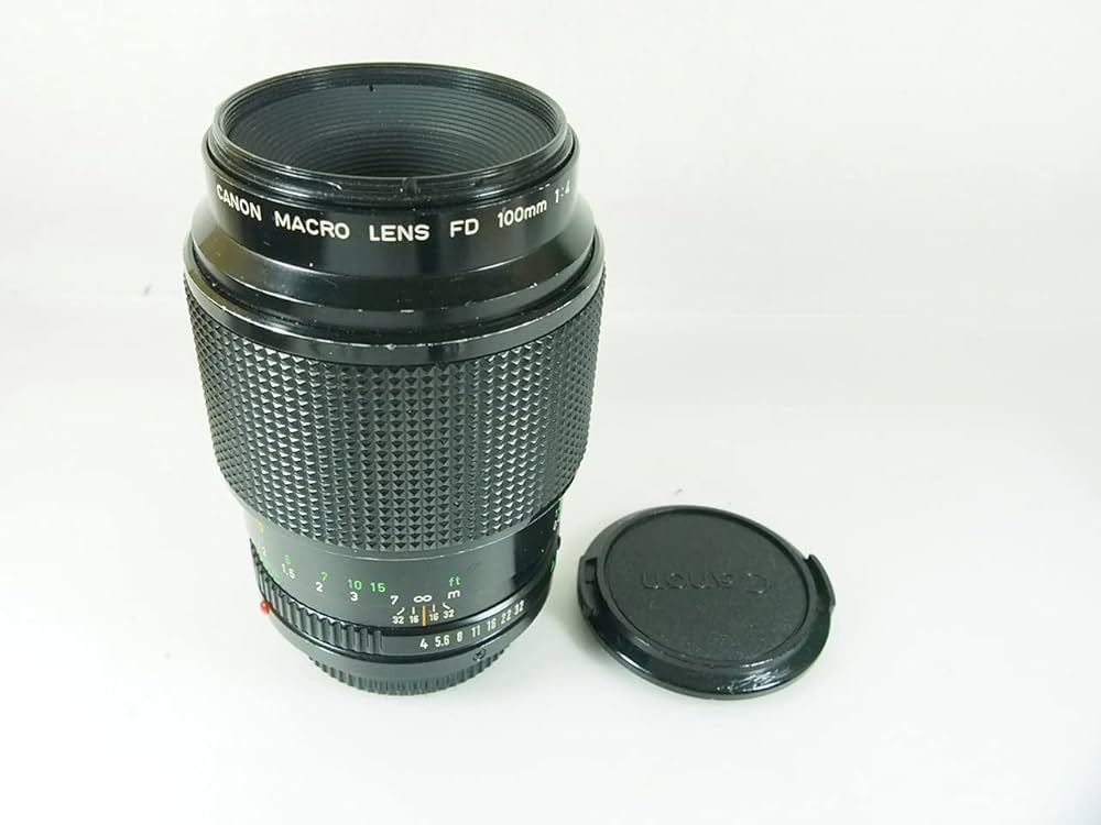 Amazon | Canon MFレンズ NewFD 100mm F4 macro | カメラ用交換レンズ 通販