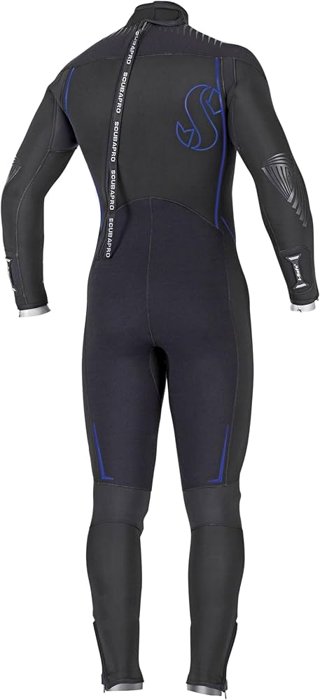 Amazon.com: SCUBAPRO Definition Steamer, Men, 5MM, Black/Blue, XLS