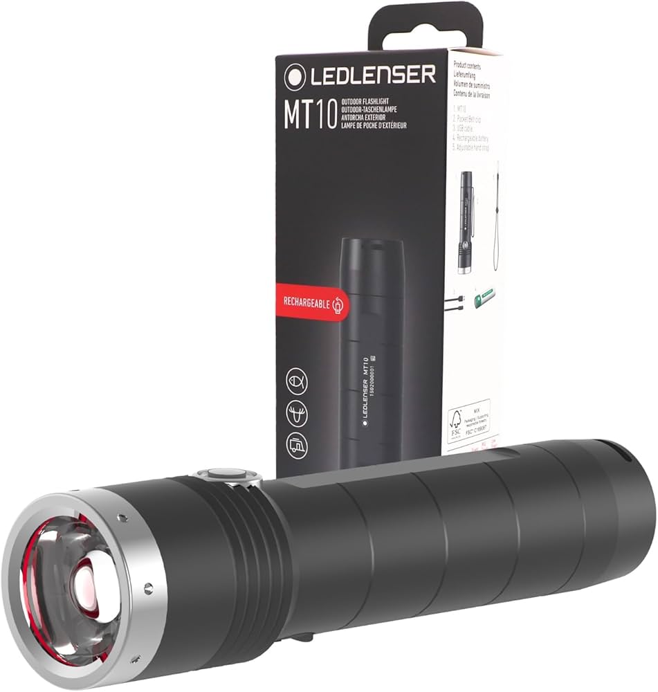 Amazon | Ledlenser(レッドレンザー) MT10 LEDフラッシュライト