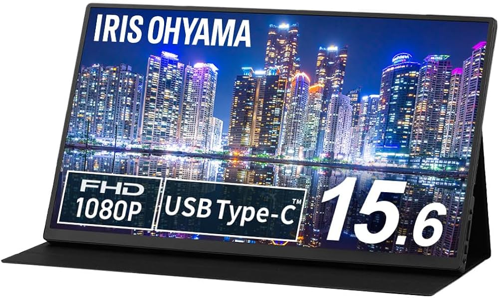 Amazon.co.jp: アイリスオーヤマ ポータブルモニター 15.6inch FHD