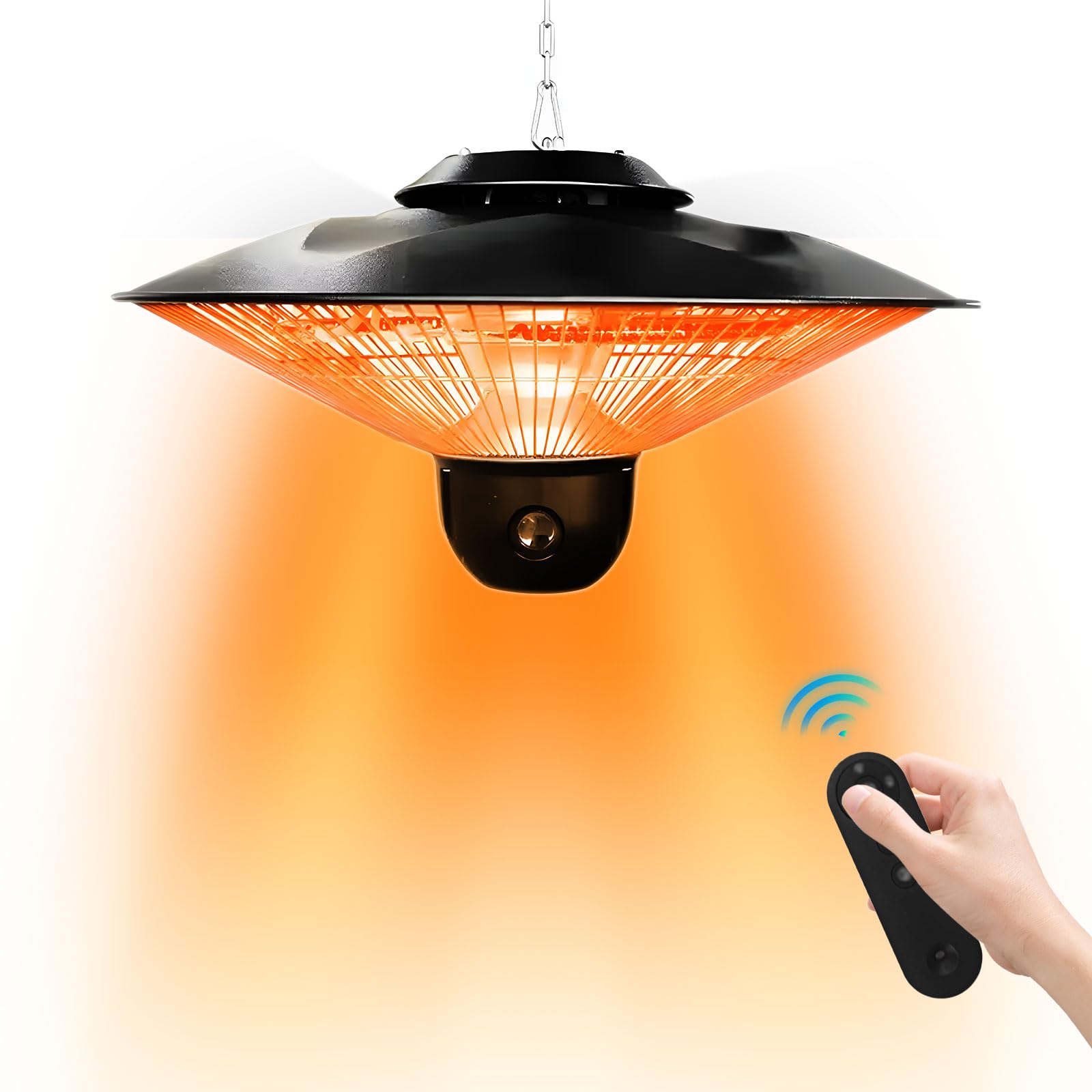 Amazon | ZAPJQLハロゲンヒーター 屋外 自立型 業務用 高速暖房 1500W