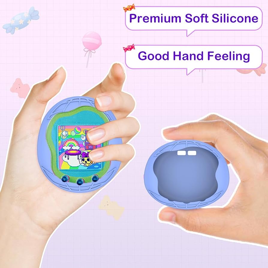 Amazon | AZURAOKEY たまごっちユニ対応シリコンケース交換用