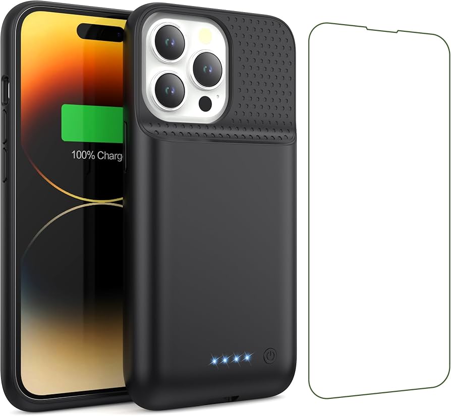 Amazon.com: Yacikos Battery Case for iPhone 13/13Pro/14,7500mah