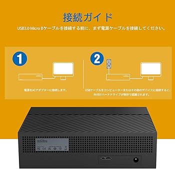 Amazon | UnionSine 3.5インチ 外付けハードディスク 14TB USB3.0外
