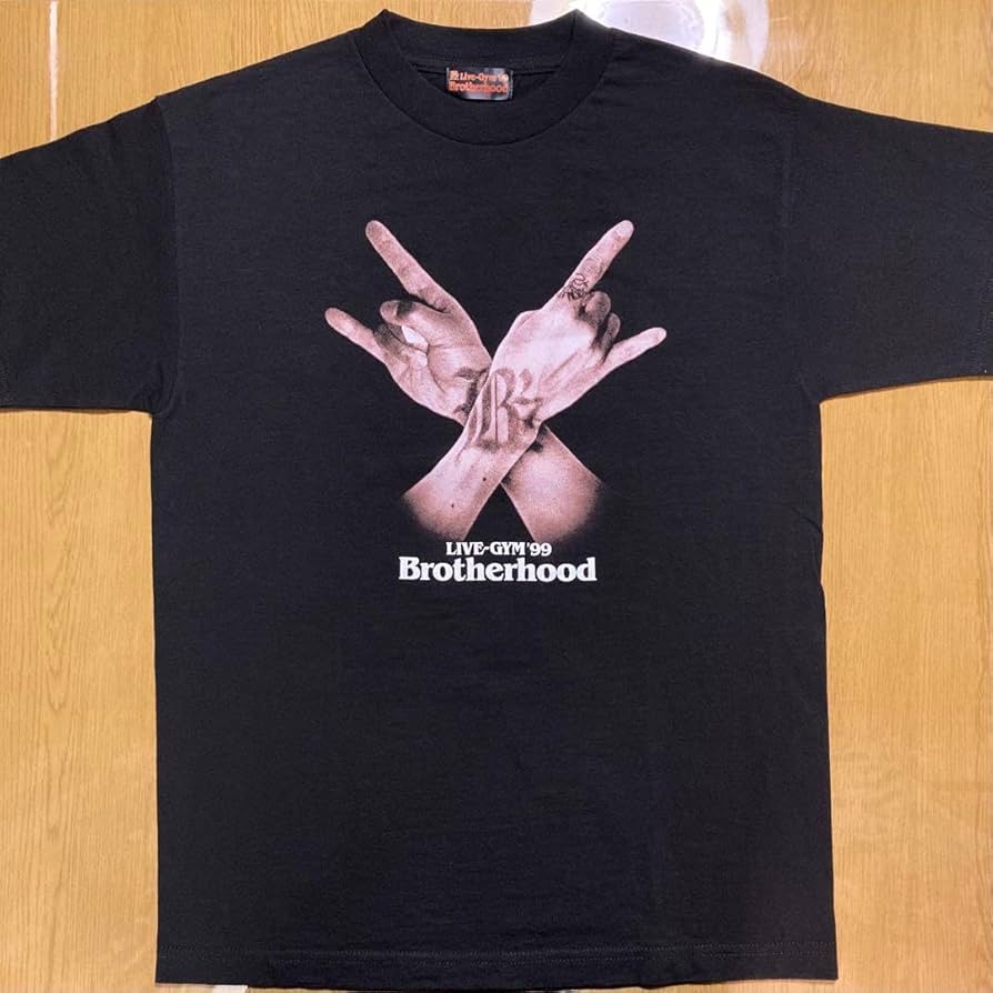 Amazon.co.jp: B'z グッズ Brotherhood Tシャツ 1999年版 ブラザー