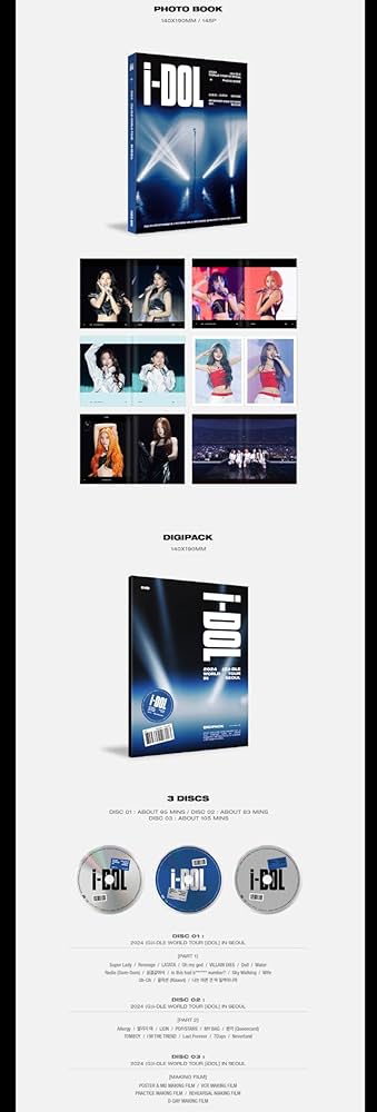 Amazon.com: (G) I-DLE WORLD TOUR iDOL in Seoul with Tracking