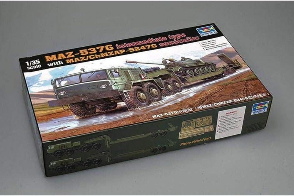 Amazon | トランペッター 1/35 ソビエト軍 MAZ-537G トレーラー中期型