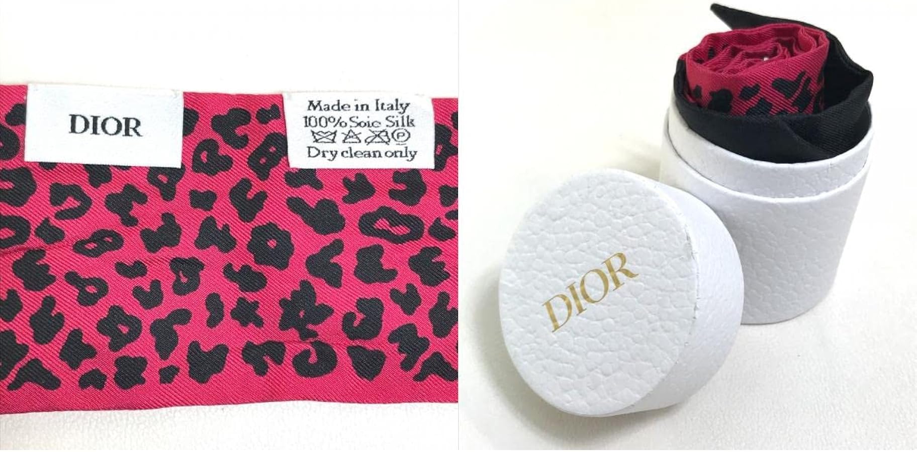 Amazon.co.jp: [Dior] (ディオール) ミッツァ シルク レオパード