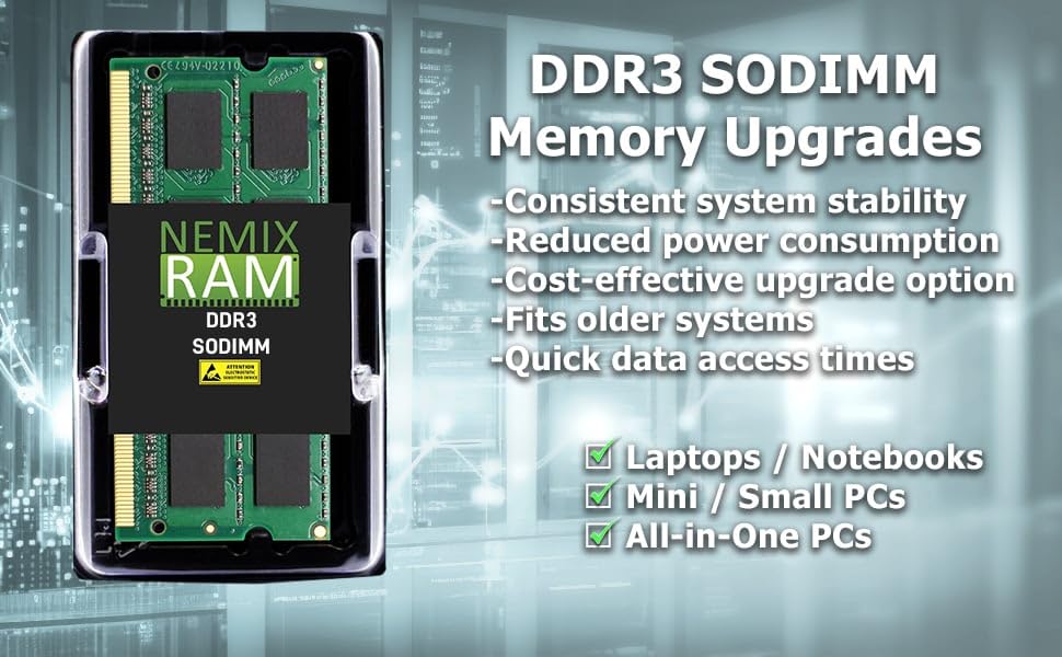 Amazon | NEMIX RAM 16GB 2x8GB Mac Mini 2012 互換性メモリ DDR3-1600