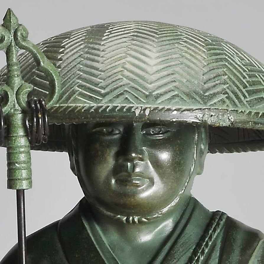 Amazon｜弘法大師 空海 青緑色｜仏像 オンライン通販