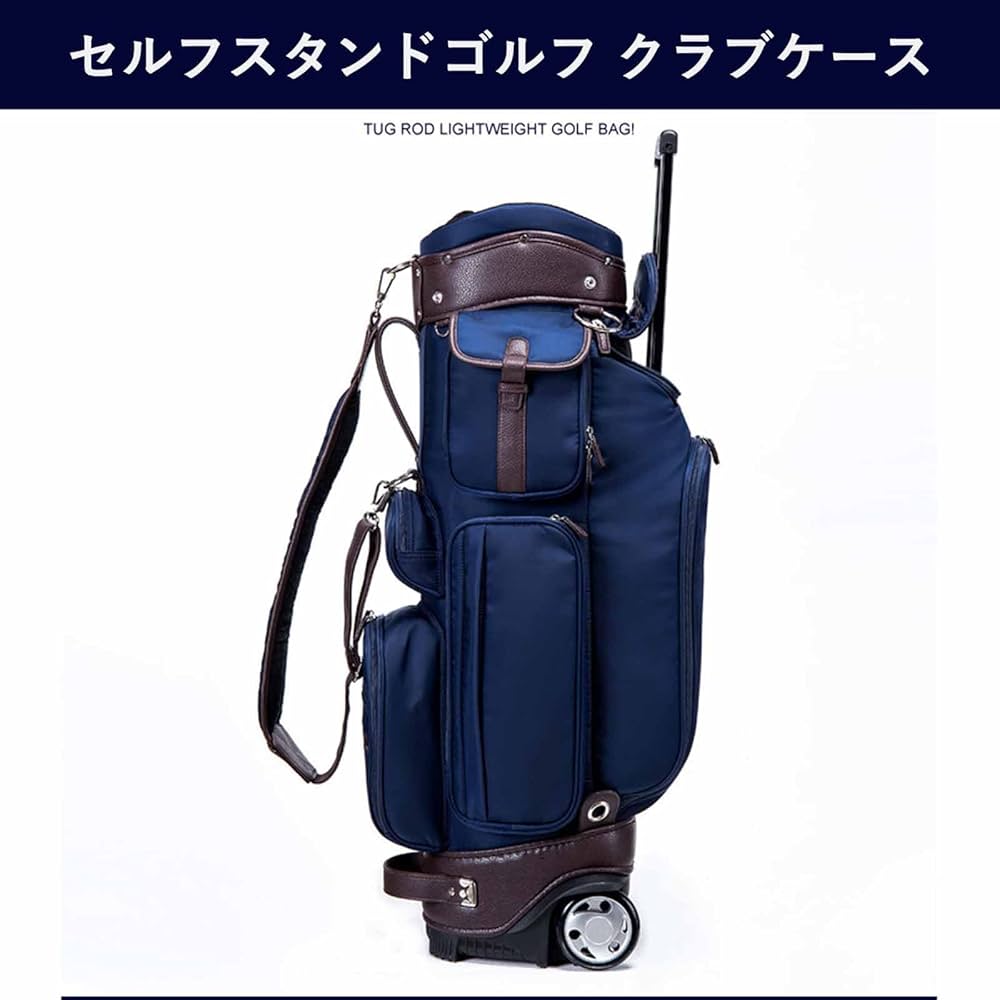 Amazon | セルフスタンド ゴルフ クラブケース Golf bag ゴルフ