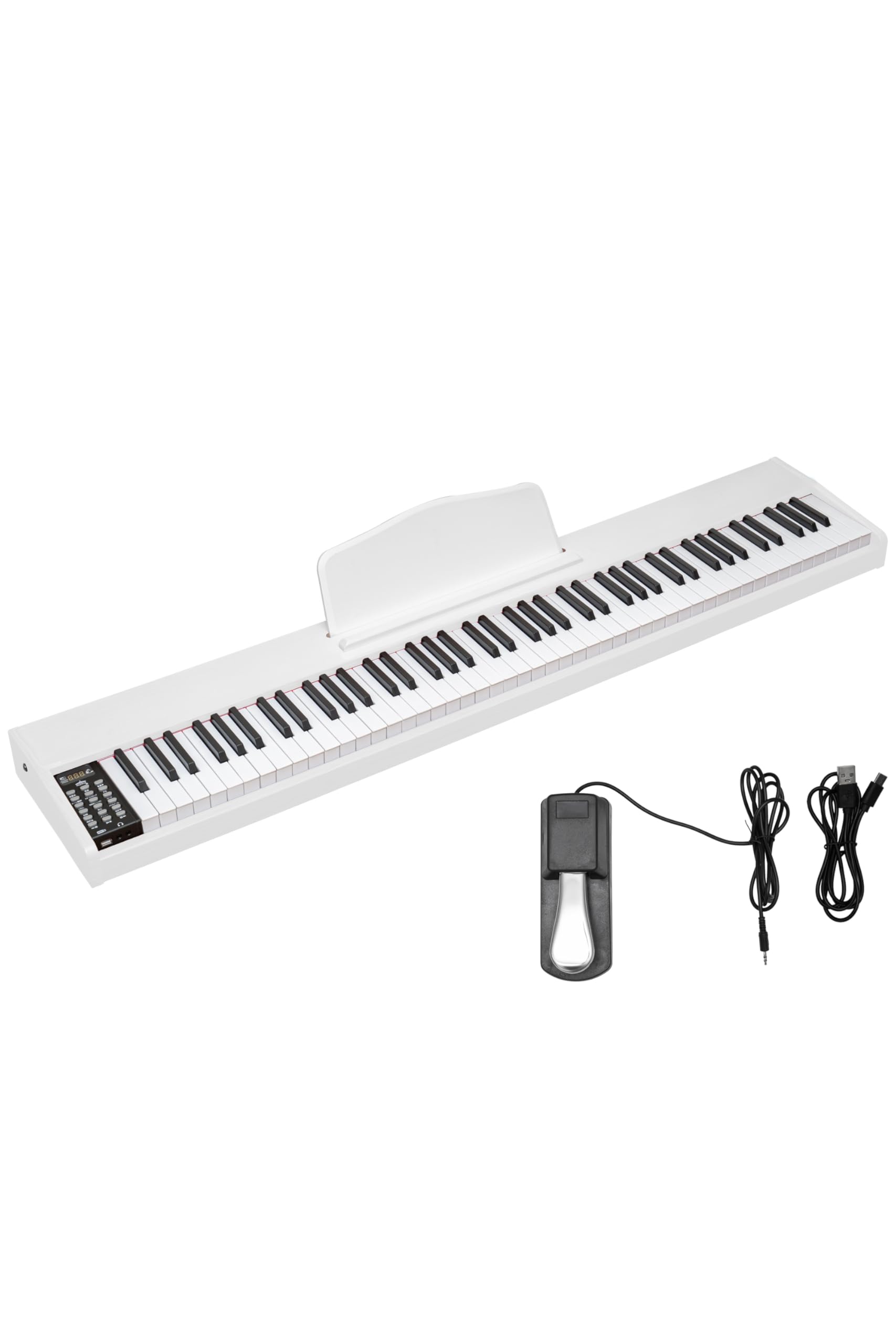 Amazon.co.jp: RiZKiZ 電子ピアノ 88鍵盤 電子キーボード ピアノ MIDI