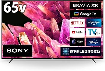 Amazon | ソニー 65V型 4K 液晶 テレビ ブラビア XRJ-65X90K BRAVIA XR
