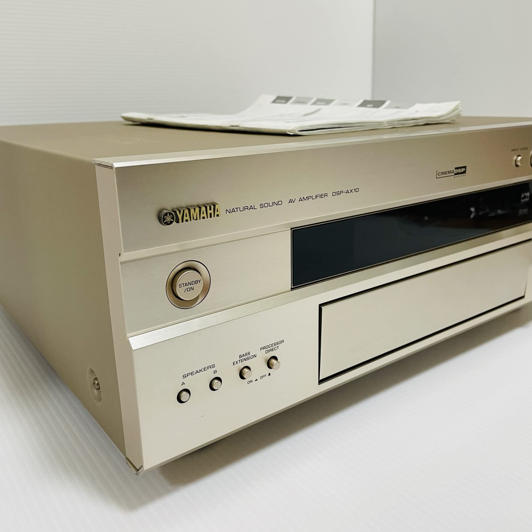 Amazon | ヤマハ DSP-AX10:(N)ゴールド DSP AVアンプ | ヤマハ(YAMAHA