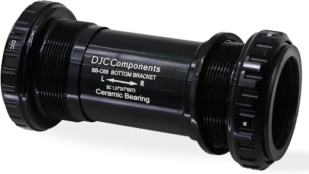 Amazon | DJC バイク セラミックベアリング ダブ ボトムブラケット 68