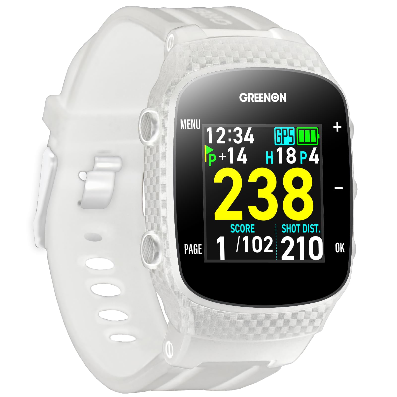 Amazon | GreenOn（グリーンオン）ザ・ゴルフウォッチ GN101 みちびき