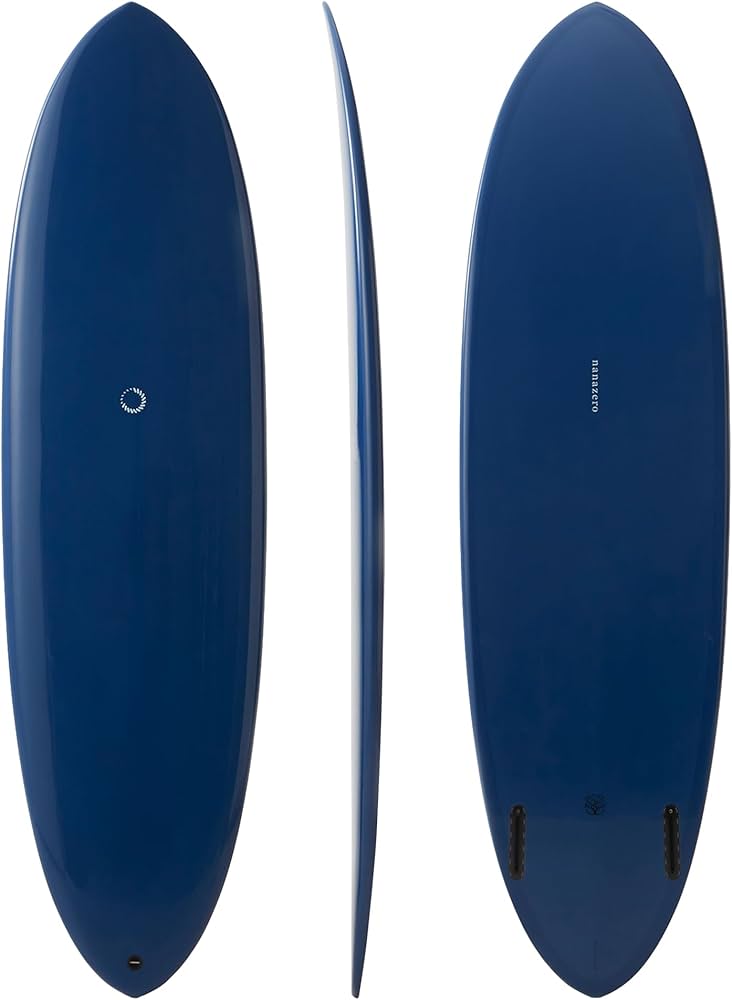 Amazon | nanazero WOOD SKIN サーフボード MID04 ツイン 6'6