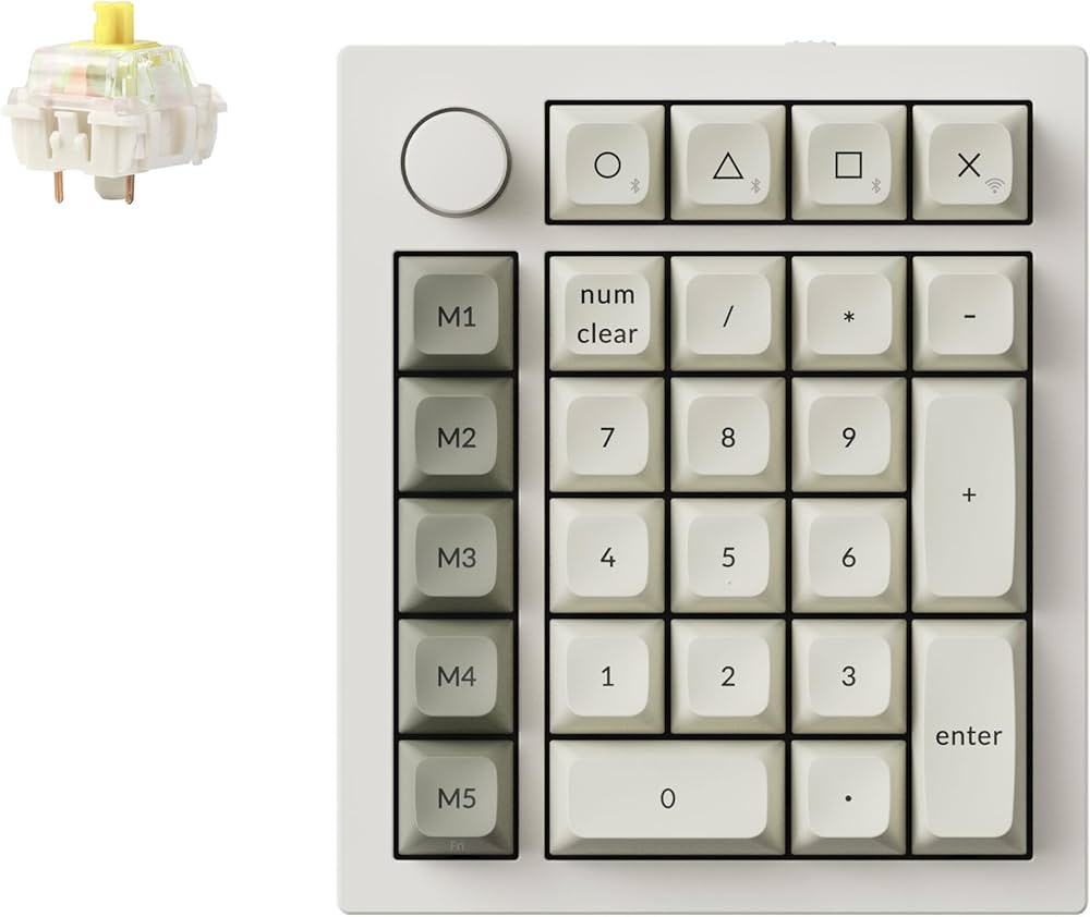 Amazon | 【国内正規品】Keychron Q0 Max QMKカスタム・テンキー、2.4